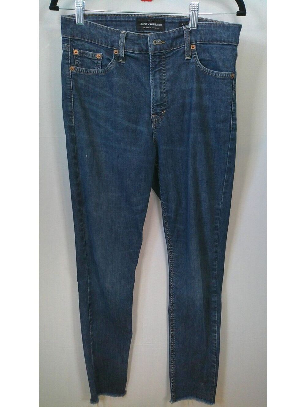 Lucky Brand Bridgette Women’s Skinny Jeans – Fringe Hem